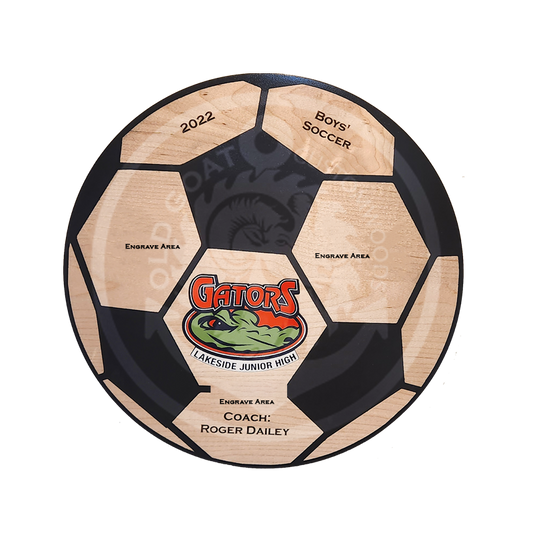 Soccer Ball Plaque