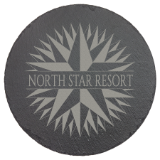 Round Slate Decor