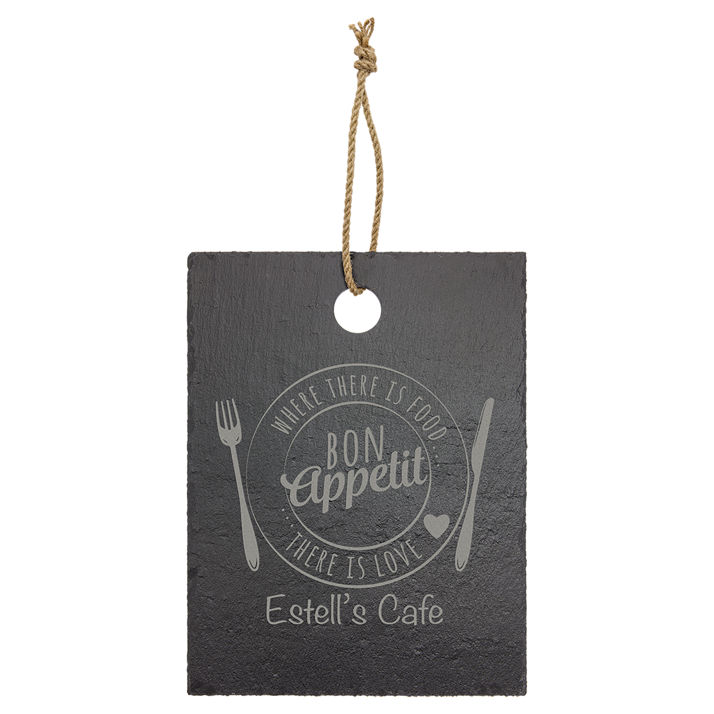 Slate Cutting Boards with Hanger String
